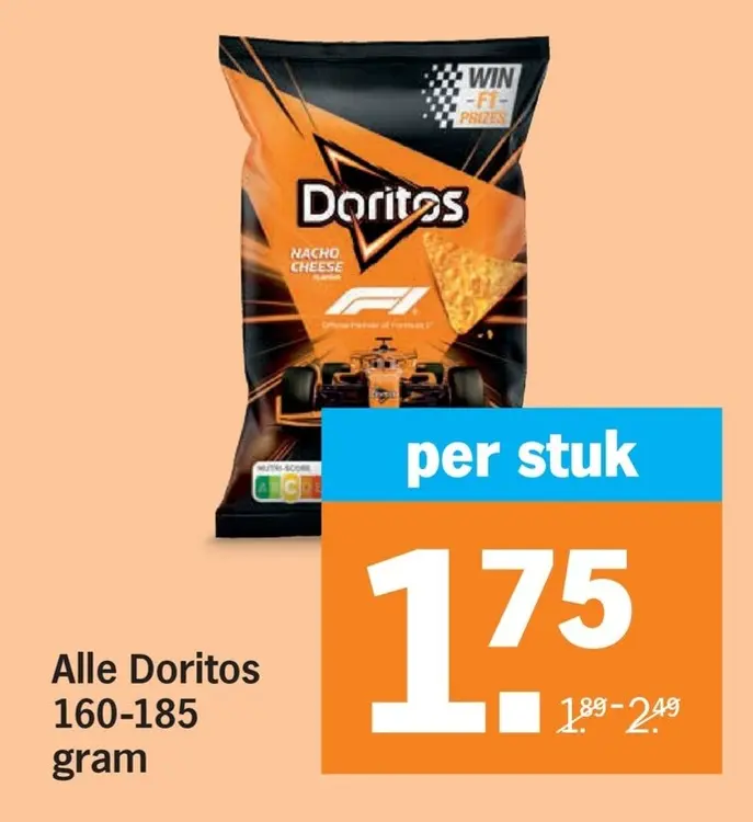 Aanbieding: Doritos Nacho Cheese