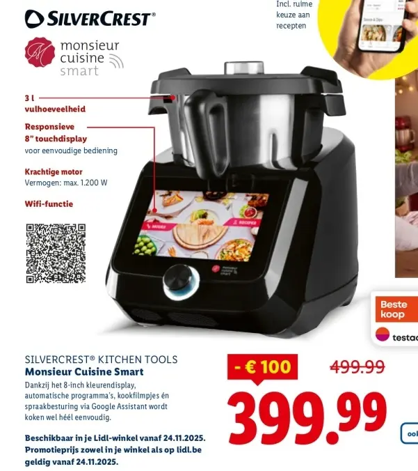 Aanbieding: Monsieur Cuisine Smart