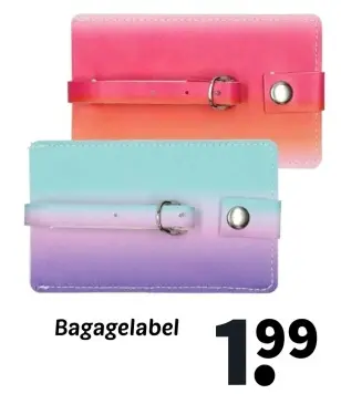 Promotie: Bagagelabel