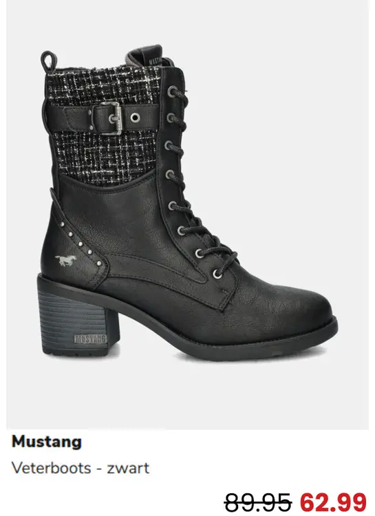 Promotie: Veterboots