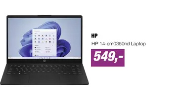 Aanbieding: HP 14-em0350nd Laptop