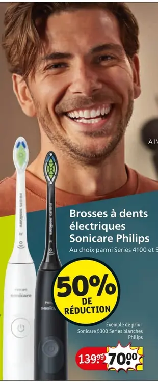 Offre: Brosses à dents électriques Sonicare