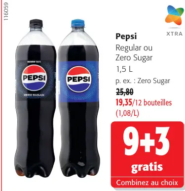Offre: Regular ou Zero Sugar