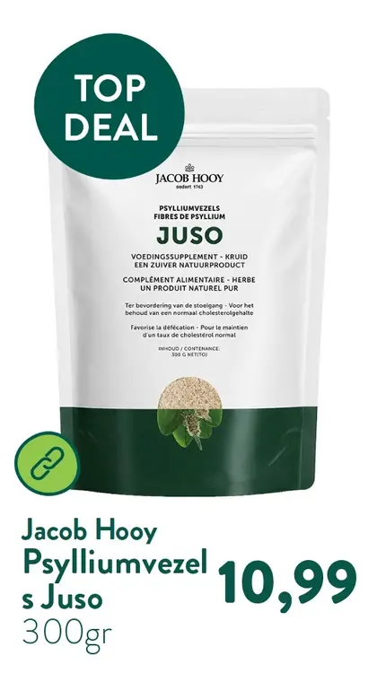 Aanbieding: Psylliumvezels Juso