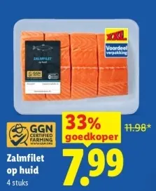 Aanbieding: Zalmfilet