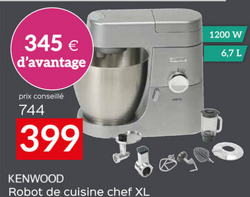 Offre: Robot de cuisine chef XL