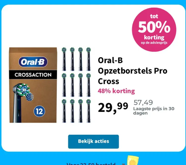 Promotie: Opzetborstels Pro Cross