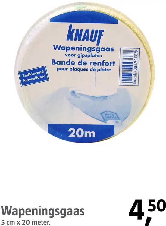 Aanbieding: Wapeningsgaas