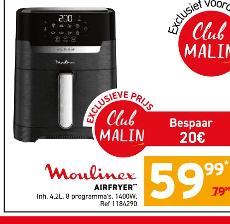 Promotie: Airfryer