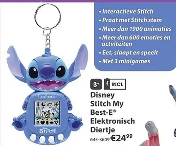 Aanbieding: Disney Stitch My Best-E® Elektronisch Diertje