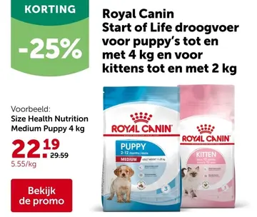 Aanbieding: Royal Canin Start of Life droogvoer