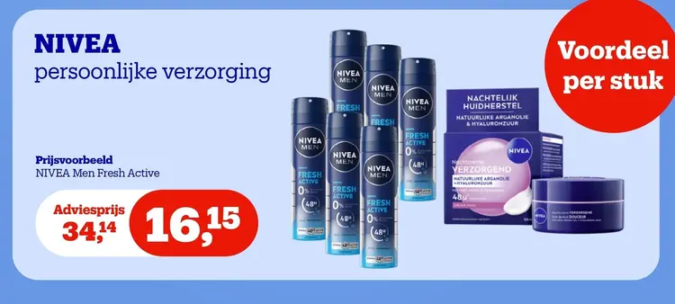 Promotie: NIVEA persoonlijke verzorging