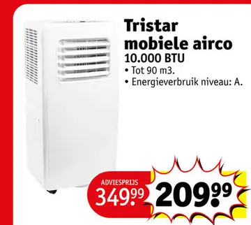 Aanbieding: Tristar mobiele airco