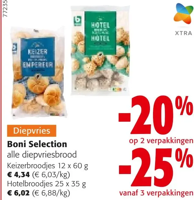 Aanbieding: Boni Selection alle diepvriesbrood