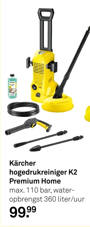 Aanbieding: hogedrukreiniger K2 Premium Home