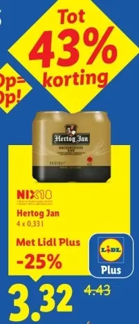 Aanbieding: Hertog Jan