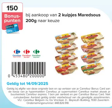 Aanbieding: 2 kuipjes Maredsous