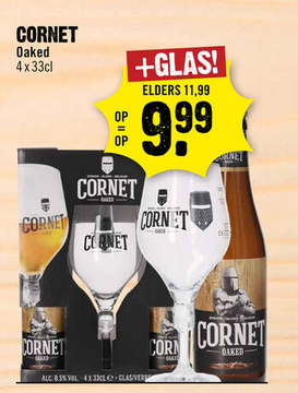 Aanbieding: Cornet Oaked geschenkverpakking 33 cl 