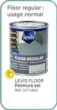 Offre: Peinture sol levis expert floor regular gris perle 750ml