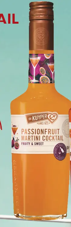 Aanbieding: Passionfruit Martini Cocktail