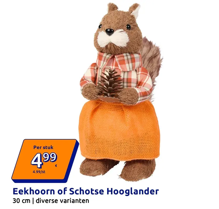 Promotie: Eekhoorn of Schotse Hooglander