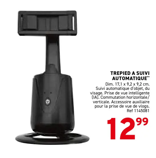 Offre: Trepied a suivi automatique