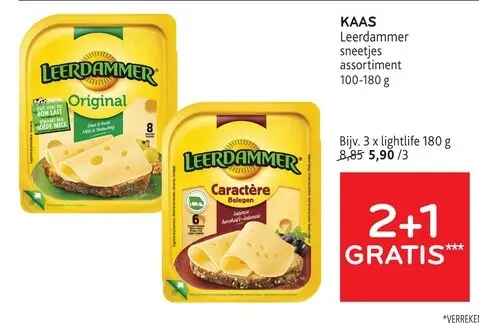 Promotie: KAAS Leerdammer sneetjes