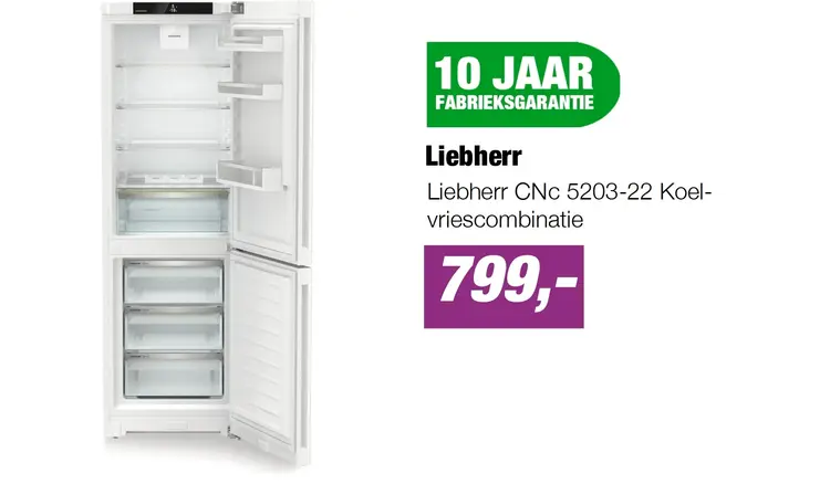 Aanbieding: Liebherr CNc 5203-22 Koel-vriescombinatie