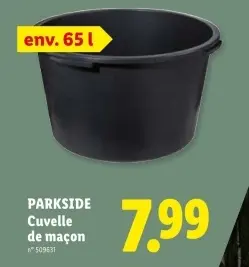 Offre: Cuvelle de maçon