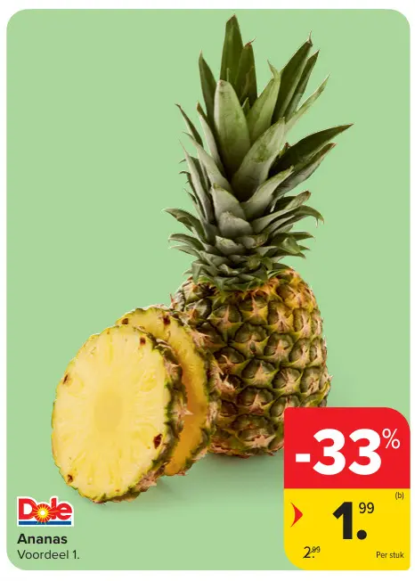 Promotie: Ananas