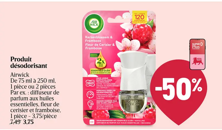 Offre: Produit désodorisant