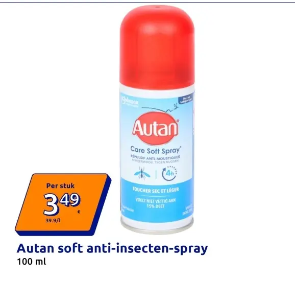 Aanbieding: Autan soft anti-insecten-spray