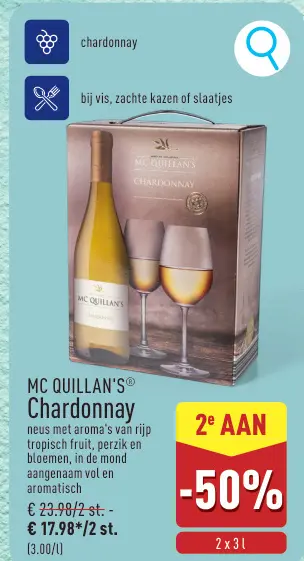 Promotie: Chardonnay