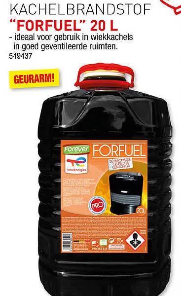 Promotie: Kachelbrandstof "forfuel"