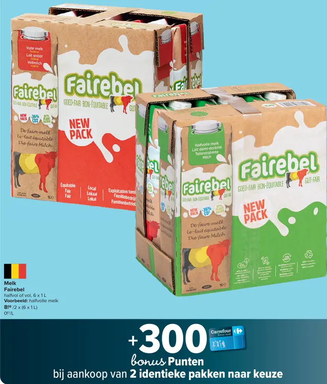 Promotie: Melk halfvol of vol