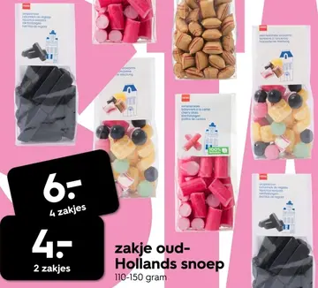 Aanbieding: zakje oud-Hollands snoep