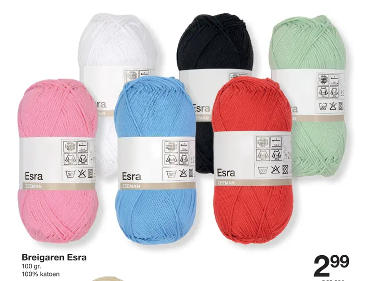 Aanbieding: Breigaren Esra