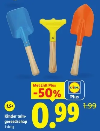Aanbieding: Kinder tuingereedschap