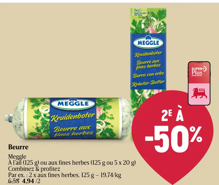 Offre: Beurre