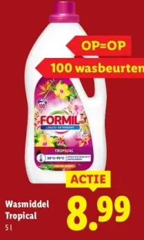 Aanbieding: Wasmiddel Tropical