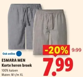 Aanbieding: Korte heren broek