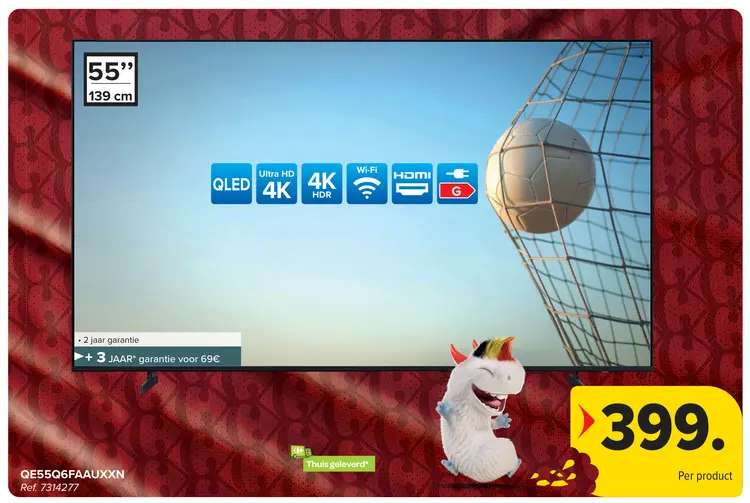 Promotie: Qled 4k TV QE55Q6FAAUXXN