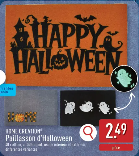 Offre: Paillasson d'Halloween