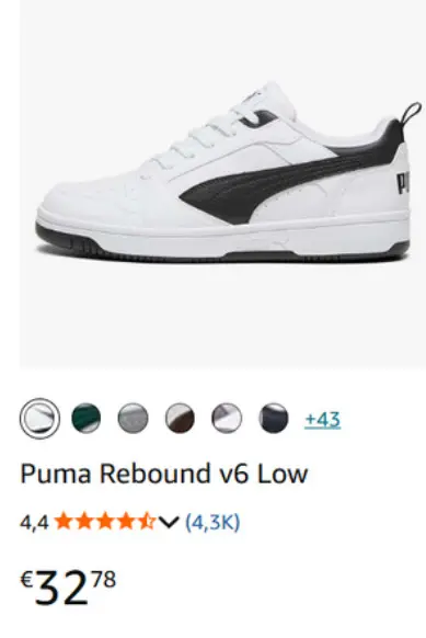 Promotie: Rebound v6 Low