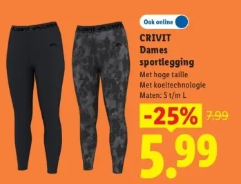 Aanbieding: Dames sportlegging