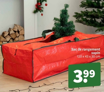 Offre: Sac de rangement sapin