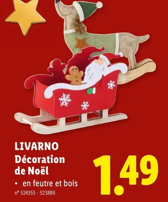 Offre: LIVARNO Décoration de Noël