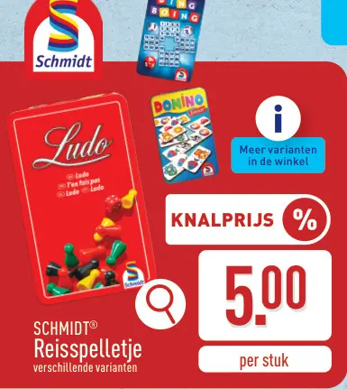 Promotie: Reisspelletje