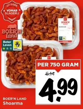 Aanbieding: BOER'N LAND Shoarma