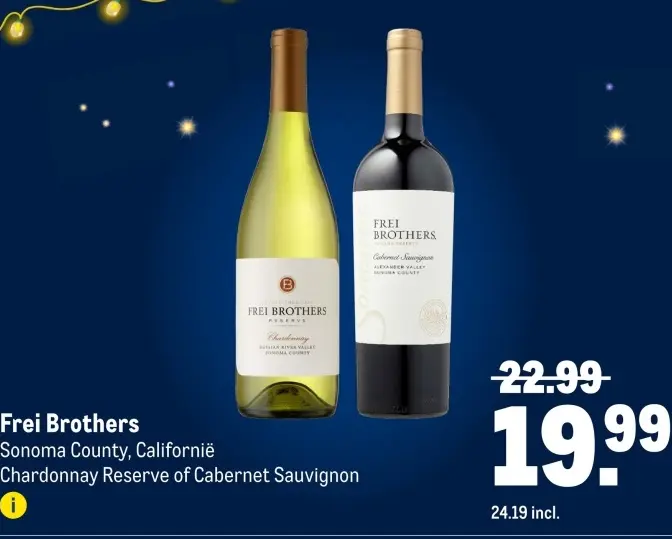 Aanbieding: Chardonnay Reserve of Cabernet Sauvignon